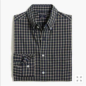 NWOT J. Crew Slim Flex Washed Shirt